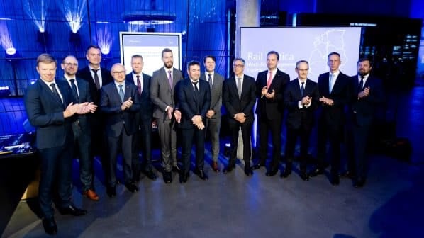 The iron railway electrification contract was signed