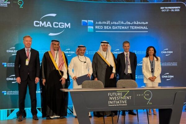 CMA CGM signs a contract to build the Jeddah station worth $450 million